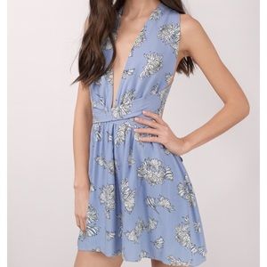 Tobi Blue Shift Dress